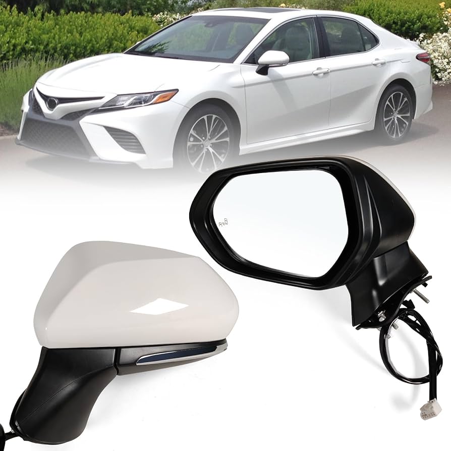 Side mirror RH — Toyota Camry power-fold